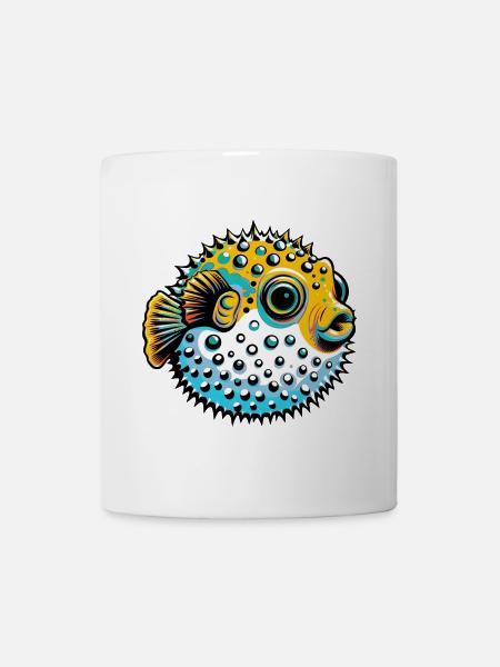 Blowfish - Mug blanc - blanc