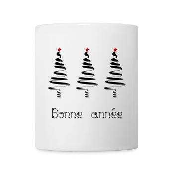HAPPY NEW YEAR. NEW YEAR'S EVE. BEST WISHES - Mug - white - Front