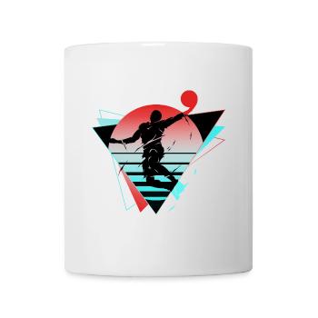 Basketball Basketball Player Fan Neon Colorful - Mug - white - Front