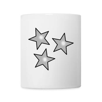 ETOILE. NOËL. JOYEUX NOËL. MERRY CHRISTMAS - Mug blanc - blanc - Devant