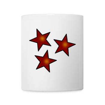 WEIHNACHTEN. FROHE WEIHNACHTEN. FROHE WEIHNACHTEN. NEUJAHRSTAG - Tasse - Weiß - Vorne