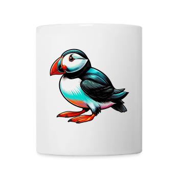 Papageitaucher - Tasse - Weiß - Vorne