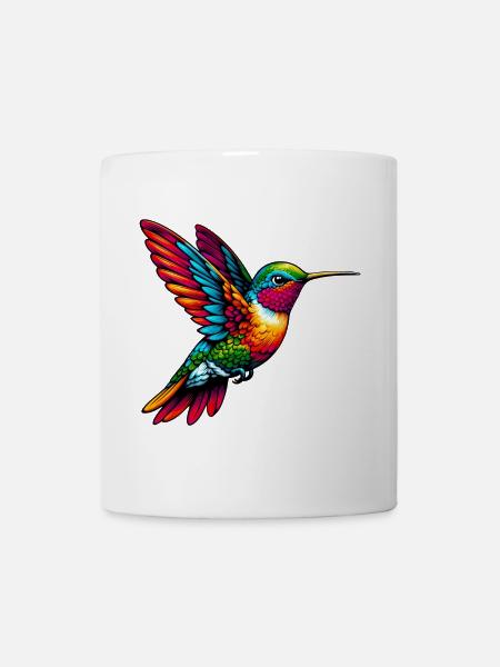Kolibri - Tasse - Weiß