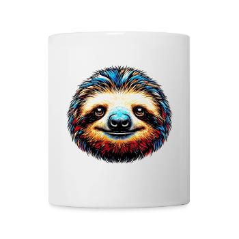 Faultier - Tasse - Weiß - Vorne