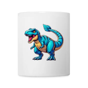 Dinosaurier - Tasse - Weiß - Vorne
