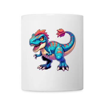 Dinosaurier - Tasse - Weiß - Vorne