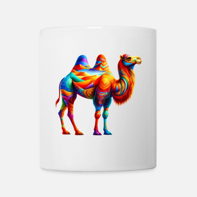 Kamel - Tasse - Weiß