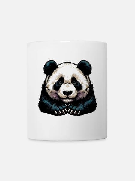 Panda - Tasse - Weiß