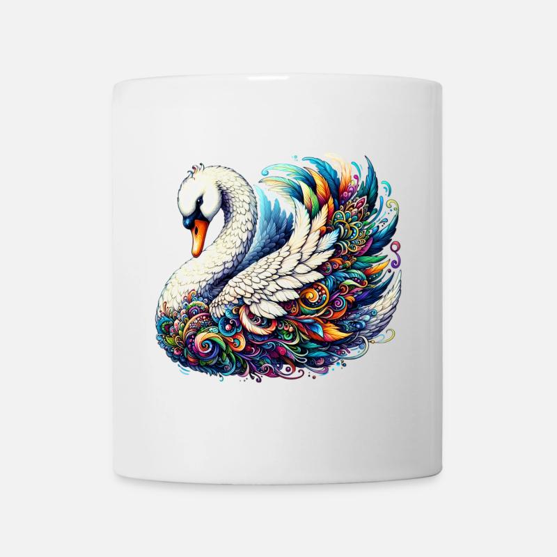 Schwan - Tasse - Weiß