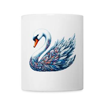 Schwan - Tasse - Weiß - Vorne
