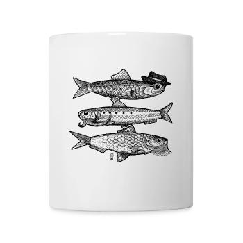 3 Fish - Mug - white - Front
