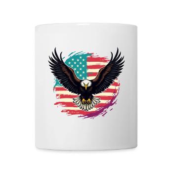 Weißkopfseeadler - Tasse - Weiß - Vorne