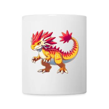 Dinosaurier - Tasse - Weiß - Vorne