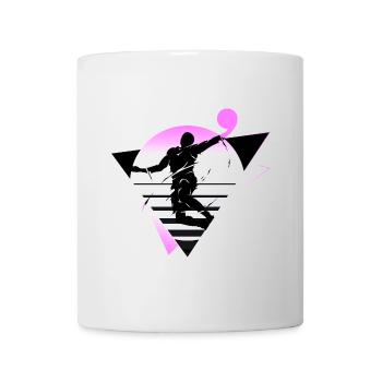 Basketball Basketball Player Fan Neon Colorful - Mug - white - Front
