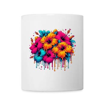 Hibiscus Flowers - Mug - white - Front