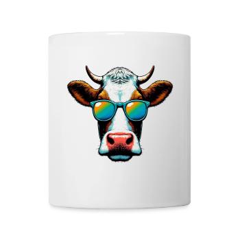 Vache - Mug blanc - blanc - Devant