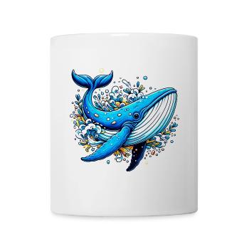 Wal - Tasse - Weiß - Vorne