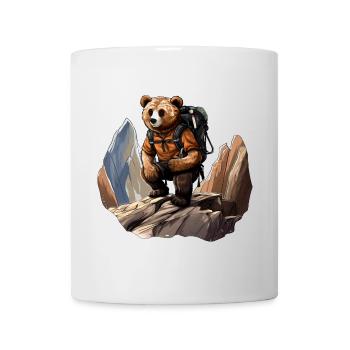 Ours Alpinistes / Randonnée Ours - Mug blanc - blanc - Devant