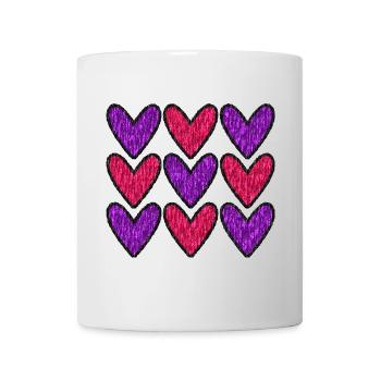 HEART. HAPPY BIRTHDAY. HAPPY BIRTHDAY - Mug - white - Front