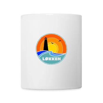 Løkken Lighthouse Denmark - Mug - white - Front