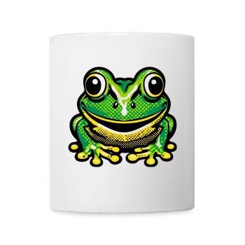 Grenouille - Mug blanc - blanc - Devant