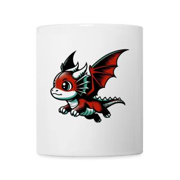 Dragon - Mug blanc - blanc - Devant