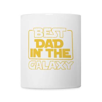 Bester Vater der Galaxis - Tasse - Weiß - Vorne
