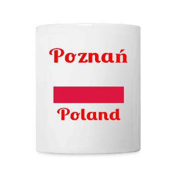 Poznan, Polen - Stilvolle Drucke - Tasse - Weiß - Vorne