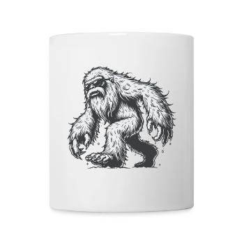Yéti - Mug blanc - blanc - Devant