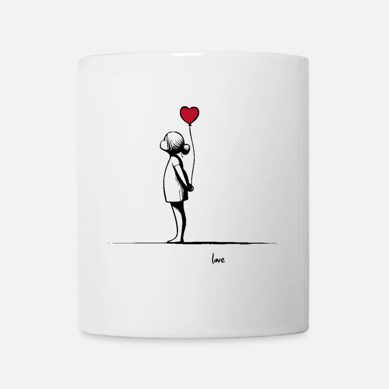 LOVE - Mug - white