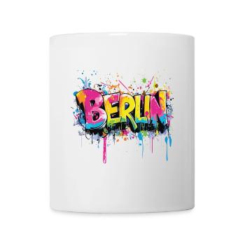 Berlin Graffiti Font Street Art Urban Style - Mug - white - Front