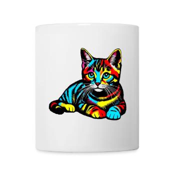 Cat - Mug - white - Front