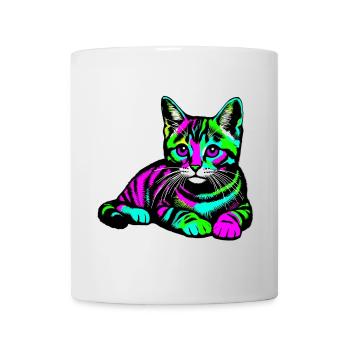 Chat - Mug blanc - blanc - Devant