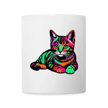 Cat - Mug - white - Front
