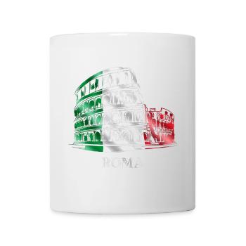 Amphithéâtre du Colisée Rome, Rome, Rome, Italie, Italie - Mug blanc - blanc - Devant