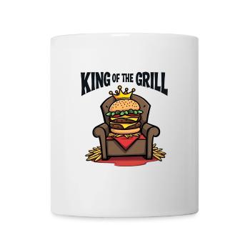 King of the Grill Burger - Tasse - Weiß - Vorne