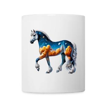 Cheval - Mug blanc - blanc - Devant