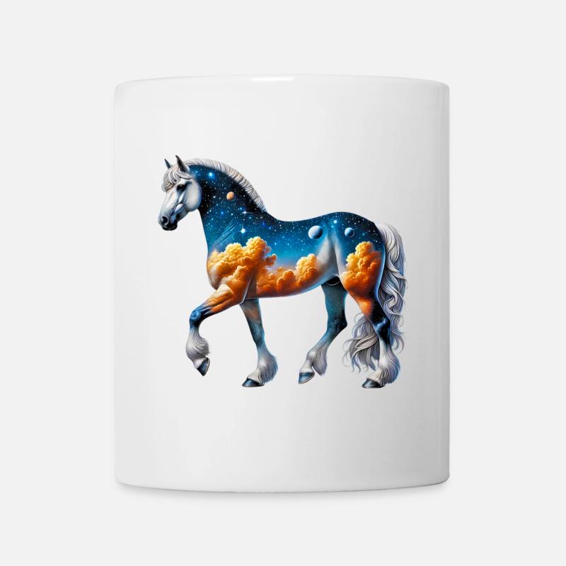 Pferd - Tasse - Weiß