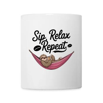 Sip, Relax, Repeat - Mug - white - Front