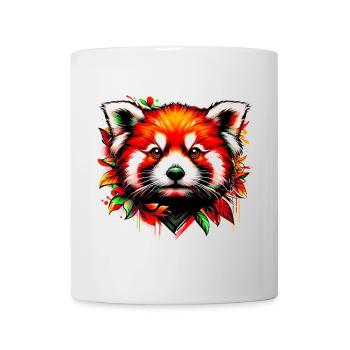 Kleiner Panda - Tasse - Weiß - Vorne