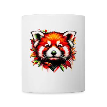 Kleiner Panda - Tasse - Weiß - Vorne