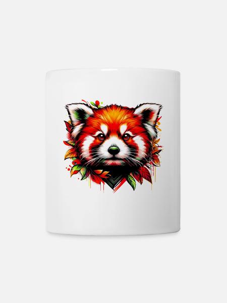 Kleiner Panda - Tasse - Weiß