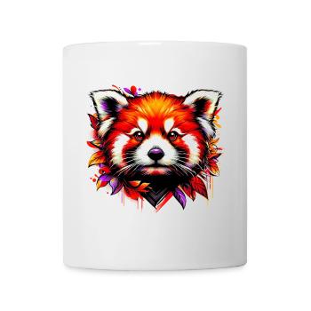 Kleiner Panda - Tasse - Weiß - Vorne