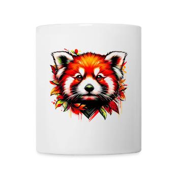 Petit panda - Mug blanc - blanc - Devant