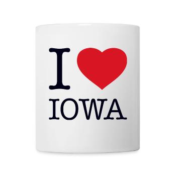 I LOVE IOWA - Mug - white - Front