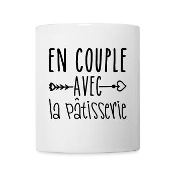 Couples with Pastry, Pastry Fans - Mug - white - Front