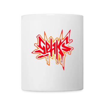 Sehks Roter Spritzer - Tasse - Weiß - Vorne