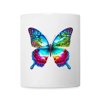 Butterfly - Mug - white - Front