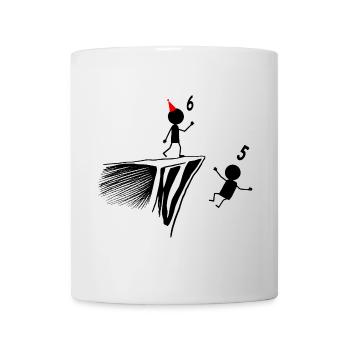 6th Birthday, 6 Year Old Gift, 6 Year Old Humor, 6 Year Old - Mug - white - Front