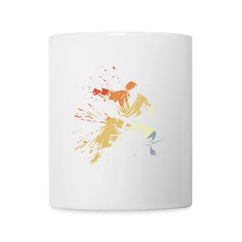 Karate Boy Graphic - Mug - white - Front